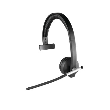 Logitech H820e Zestaw słuchawkowy Bezprzewodowy Opaska na głowę Biuro centrum telefoniczne Podstawka do ładowania Czarny