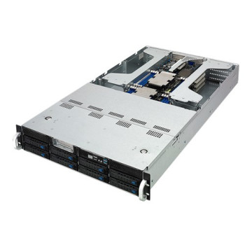 ASUS ESC4000 G4 Intel® C621 LGA 3647 (Socket P) Rack (2U) Czarny, Srebrny
