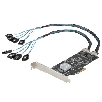 StarTech.com 8P6G-PCIE-SATA-CARD adapter Wewnętrzny Mini-SAS