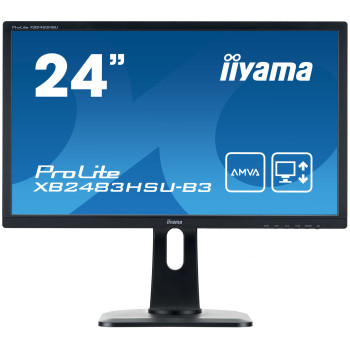 iiyama ProLite XB2483HSU-B3 LED display 60,5 cm (23.8") 1920 x 1080 px Full HD Czarny
