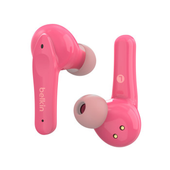 Belkin Soundform Nano​ Słuchawki Bezprzewodowy Douszny Połączenia muzyka Micro-USB Bluetooth Różowy