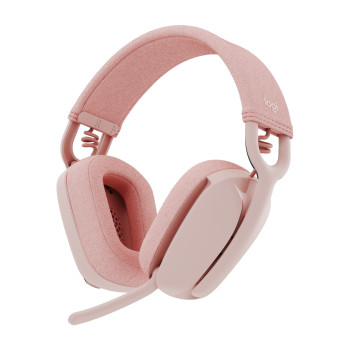 Logitech Zone Vibe 100 Zestaw słuchawkowy Bezprzewodowy Opaska na głowę Połączenia muzyka Bluetooth Różowy