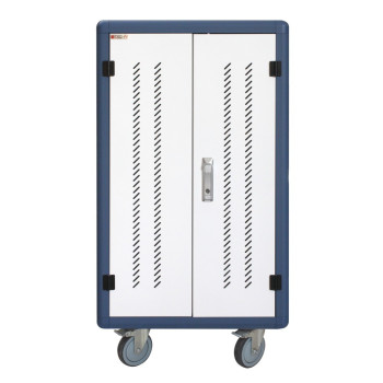 Techly I-CABINET-30DTY szafka na urządzenia przenośne Wolnostojący Biały, Niebieski