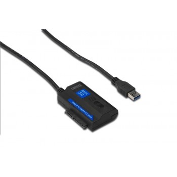 Konwerter/Adapter USB 3.0 do SSD/HDD 2.5"/ 3.5" SATA III, 1,2m