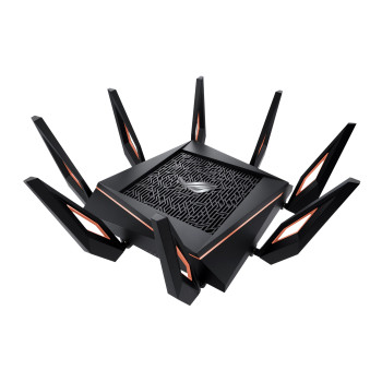 ASUS Rapture GT-AX11000 router bezprzewodowy Gigabit Ethernet Tri-band (2.4 GHz 5 GHz 5 GHz) Czarny