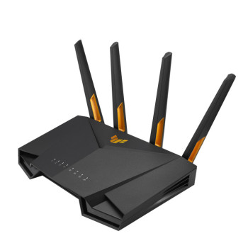 ASUS TUF Gaming AX3000 V2 router bezprzewodowy Gigabit Ethernet Dual-band (2.4 GHz 5 GHz) Czarny, Pomarańczowy