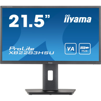 iiyama ProLite XB2283HSU-B1 monitor komputerowy 54,6 cm (21.5") 1920 x 1080 px Full HD LED Czarny
