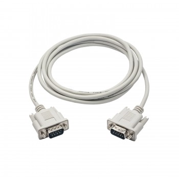 Kabel Akyga AK-CO-03 (RS-232 M - RS-232 M, 2m, kolor biały)