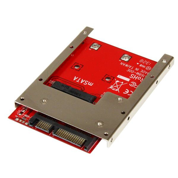 StarTech.com SAT32MSAT257 adapter Wewnętrzny mSATA StarTech.com SAT32MSAT257 adapter Wewnętrzny mSATA