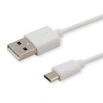 Kabel SAVIO CL-124 (Micro USB - USB 2.0 typu A , 2m, kolor biały)