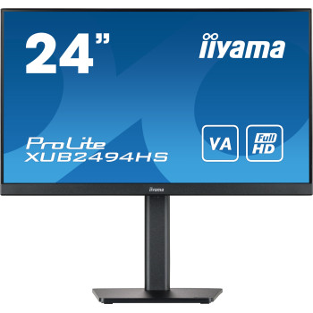 iiyama ProLite XUB2494HS-B2 monitor komputerowy 60,5 cm (23.8") 1920 x 1080 px Full HD LED Czarny