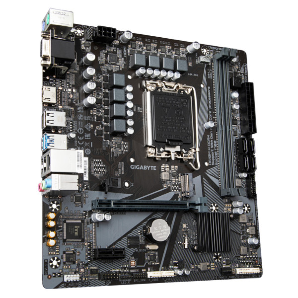 Gigabyte H610M H DDR4 płyta główna Intel H610 Express LGA 1700 micro ATX Gigabyte H610M H DDR4 płyta główna Intel H610 Express LGA 1700 micro ATX