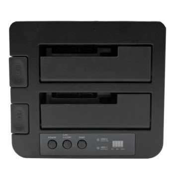 StarTech.com SDOCK2U33RE duplikator Duplikator HDD SSD 1 kopii Czarny