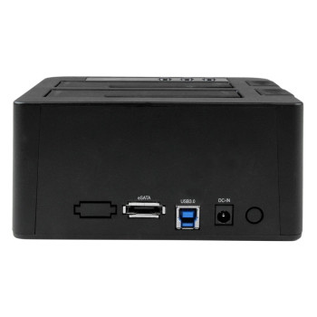 StarTech.com SDOCK2U33RE duplikator Duplikator HDD SSD 1 kopii Czarny