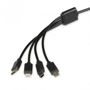 Kabel IBOX IKUM4W1 (USB 2.0 typu A M - USB typu C M, 0,6m)