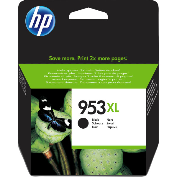 HP Oryginalny czarny wkład atramentowy 953XL HP Oryginalny czarny wkład atramentowy 953XL