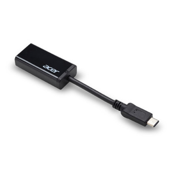 Acer HP.DSCAB.007 zmieniacz płci   kabli USB Type-C HDMI Czarny