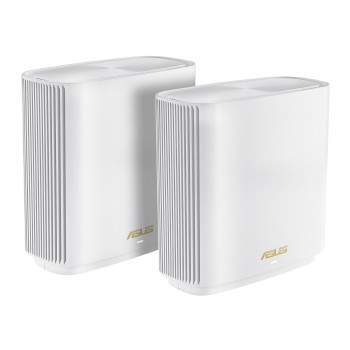 ASUS ZenWiFi AX (XT9) AX7800 1er Pack Weiß Tri-band (2.4 GHz 5 GHz 5 GHz) Wi-Fi 6 (802.11ax) Biały 4 Wewnętrzne