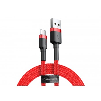 BASEUS KABEL USB- USB-C CATKLF-C09 2M CZERWONY