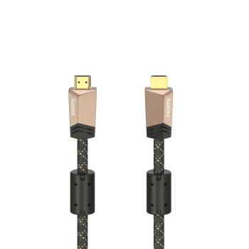 Hama 00205024 kabel HDMI 0,75 m HDMI Typu A (Standard) Czarny, Różowy