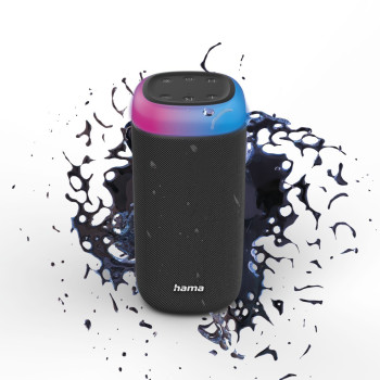 Hama Shine 2.0 Przenośny głośnik stereo Czarny 30 W