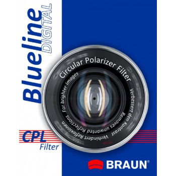 Braun 55mm Blueline Circular Polarising Filter Filtr polaryzacyjny kamery 5,5 cm