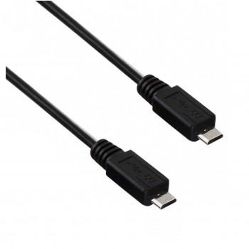 Kabel Akyga AK-USB-17 (Micro USB M - Micro USB M, 0,6m, kolor czarny)