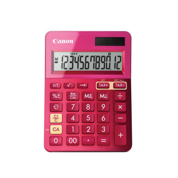 Canon LS-123k kalkulator Komputer stacjonarny Podstawowy kalkulator Różowy