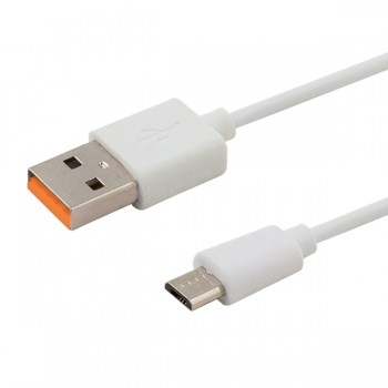 Kabel SAVIO CL-127 (Micro USB typu B - USB 2.0 typu A , 1m, kolor biały)