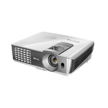 Benq W1070+ projektor danych Projektor o standardowym rzucie 2200 ANSI lumenów DLP 1080p (1920x1080) Kompatybilność 3D Szary