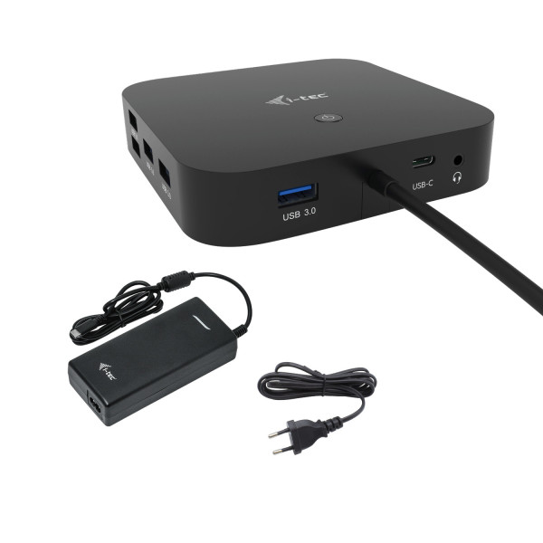 i-tec C31HDMIDPDOCKPD100 stacja dokująca Przewodowa USB 3.2 Gen 1 (3.1 Gen 1) Type-C Czarny i-tec C31HDMIDPDOCKPD100 stacja dokująca Przewodowa USB 3.2 Gen 1 (3.1 Gen 1) Type-C Czarny