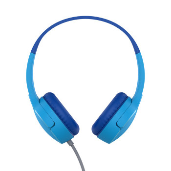 Belkin SoundForm Mini Zestaw słuchawkowy Przewodowa Opaska na głowę Połączenia Muzyka Sport Codzienność Niebieski