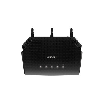 NETGEAR Nighthawk 4-Stream AX1800 WiFi 6 Router (RAX10) router bezprzewodowy Gigabit Ethernet Dual-band (2.4 GHz 5 GHz) Czarny