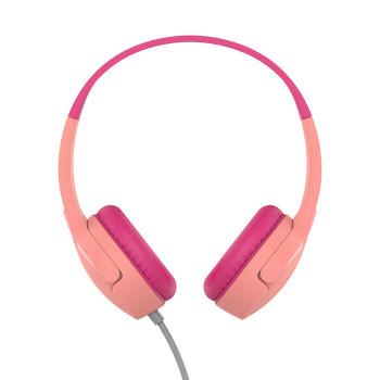 Belkin SoundForm Mini Zestaw słuchawkowy Przewodowa Opaska na głowę Połączenia Muzyka Sport Codzienność Różowy