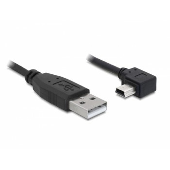 Kabel DELOCK 82684 (USB 2.0 typu A M - Mini-USB typ B M, 5m, kolor czarny)