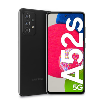 Samsung Galaxy A52s 5G SM-A528BZKDEUE smartfon 16,5 cm (6.5") Hybrid Dual SIM Android 11 USB Type-C 6 GB 128 GB 4500 mAh Czarny