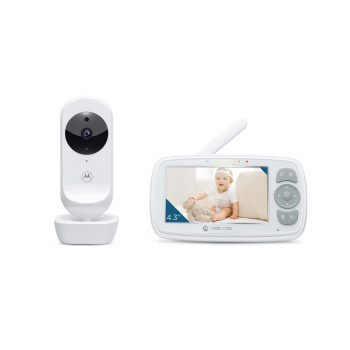 Motorola VM34 system monitorowania niemowląt 300 m FHSS Biały