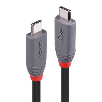Lindy 36947 kabel USB 0,8 m USB4 Gen 3x2 USB C Czarny
