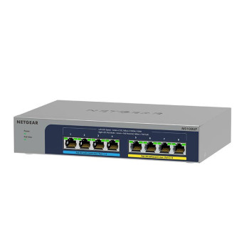 NETGEAR MS108UP Nie zarządzany 2.5G Ethernet (100 1000 2500) Obsługa PoE