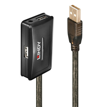 Lindy 42635 huby i koncentratory USB 2.0 480 Mbit s Szary