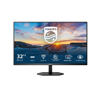Philips 3000 series 32E1N3600LA 00 monitor komputerowy 80 cm (31.5") 2560 x 1440 px Quad HD LCD Czarny