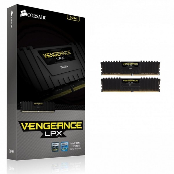 DDR4 Vengeance LPX 16GB/2400(2*8GB) CL14-16-16-31 Black 1,20V XMP 2.0 DDR4 Vengeance LPX 16GB/2400(2*8GB) CL14-16-16-31 Black 1,20V XMP 2.0