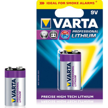 Varta Professional Lithium 9V Jednorazowa bateria Lit