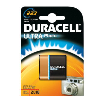Duracell Ultra Photo 223 Jednorazowa bateria 6V Niklowo-tlenowodorotlenek (Niox)