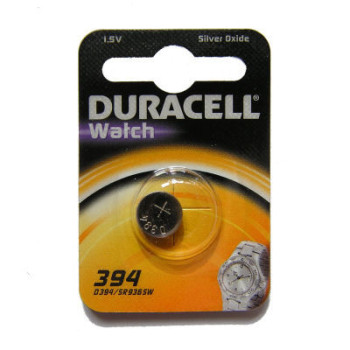 Duracell D394 Jednorazowa bateria Srebrny-Oksydowany