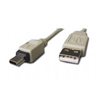Kabel GEMBIRD CC-USB2-AM5P-6 (USB M - Mini USB M, 1,8m, kolor szary)