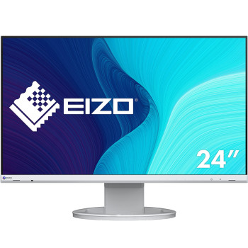 EIZO FlexScan EV2490-WT monitor komputerowy 60,5 cm (23.8") 1920 x 1080 px Full HD LED Biały