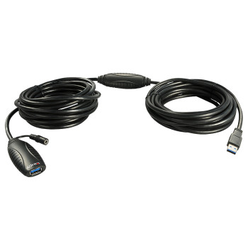 Lindy 43099 kabel USB 15 m USB 3.2 Gen 1 (3.1 Gen 1) USB A Czarny