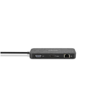 Kensington SD1650P Przewodowa USB 3.2 Gen 1 (3.1 Gen 1) Type-C Czarny, Szary