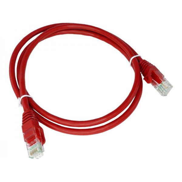 ALANTEC PATCH-CORD U/UTP KAT.6A LSOH 5.0M CZERWONY ALANTEC PATCH-CORD U/UTP KAT.6A LSOH 5.0M CZERWONY